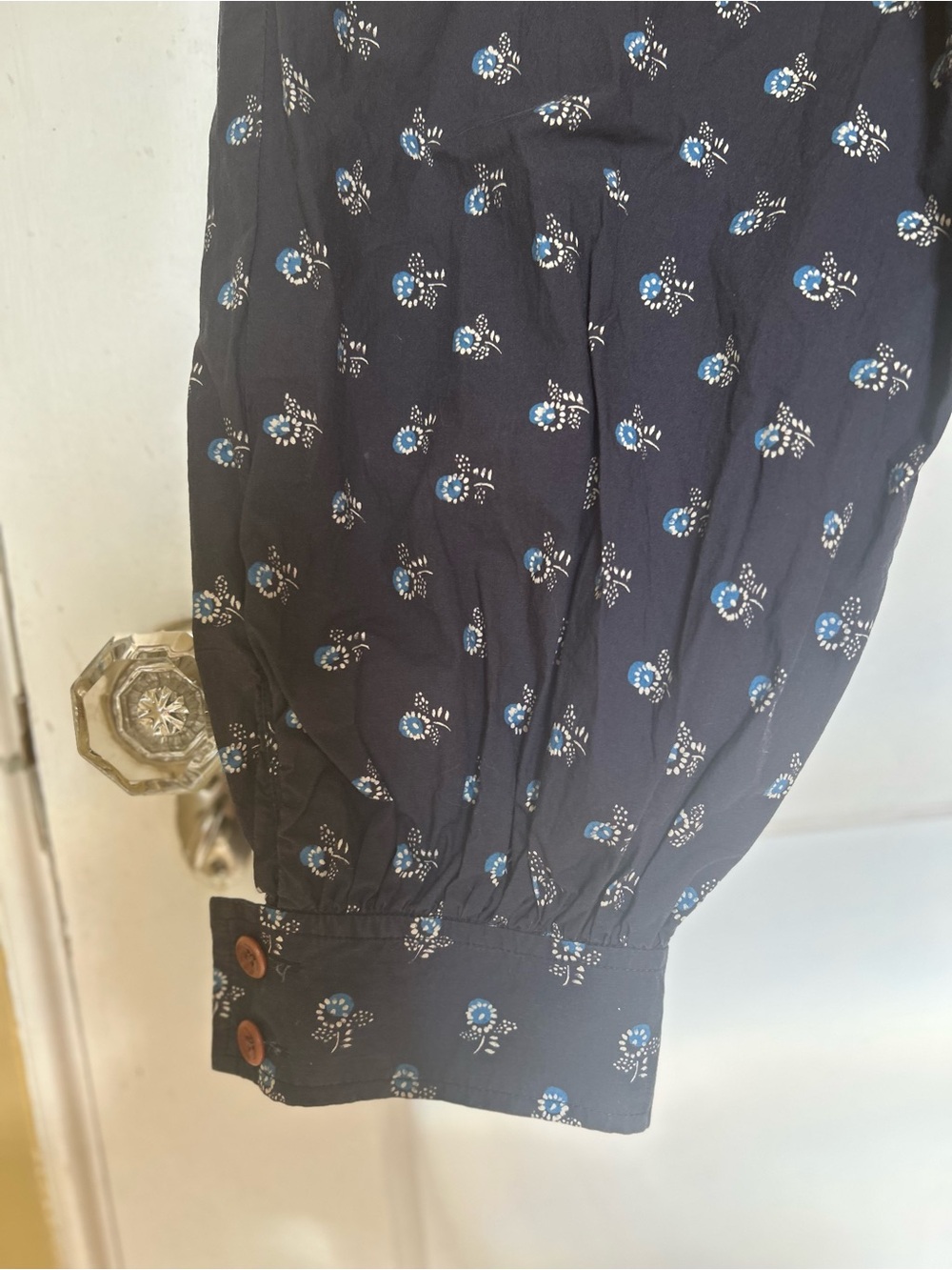 Caron Callahan navy Floral Print Balloon Pants - Picture 3 of 5